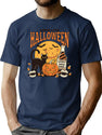 469 Long Live Halloween Vintage Spooky T-Shirt for Men & Women, T-Shirts Graphic Tee - Navy