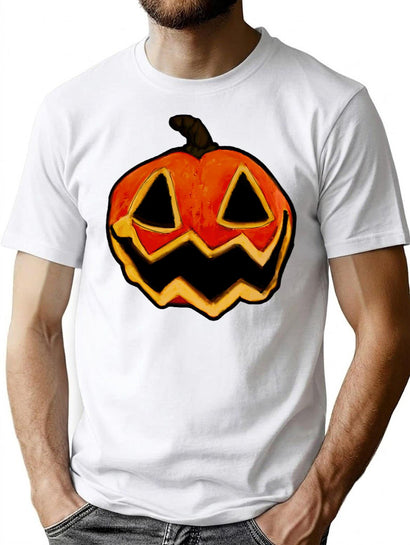 470 Jack-O-Pumpkin T-Shirt for Men & Women, T-Shirts Graphic Tee - Black