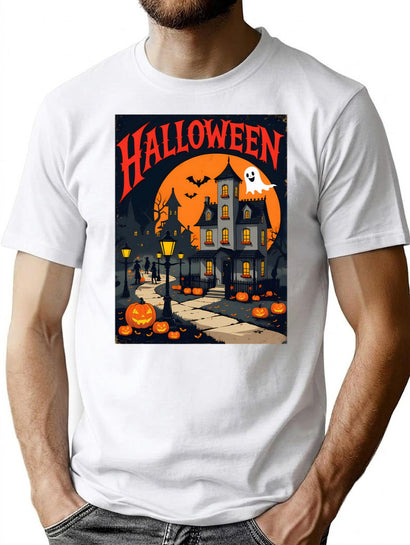474 Halloween T-Shirt for Men & Women, T-Shirts Graphic Tee - Black