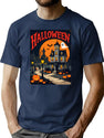 474 Halloween T-Shirt for Men & Women, T-Shirts Graphic Tee - Navy