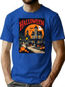 474 Halloween T-Shirt for Men & Women, T-Shirts Graphic Tee - Blue