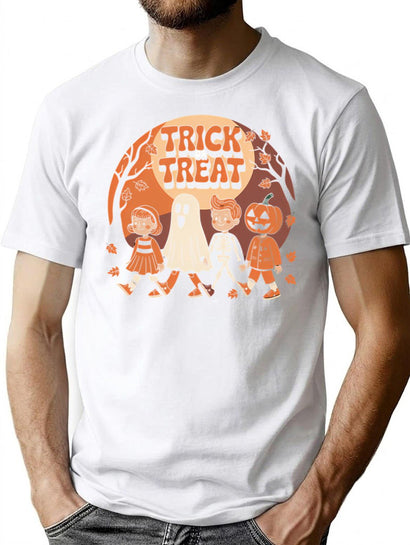 483 Trick Or Treat Parade T-Shirt for Men & Women, T-Shirts Graphic Tee - Black