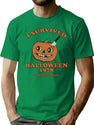 484 I Survived Halloween T-Shirt for Men & Women, T-Shirts Graphic Tee - Green