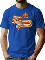 493 Mister Halloween T-Shirt for Men & Women, T-Shirts Graphic Tee - Blue