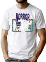 496 Horror T-Shirt for Men & Women, T-Shirts Graphic Tee - White