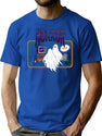 496 Horror T-Shirt for Men & Women, T-Shirts Graphic Tee - Blue