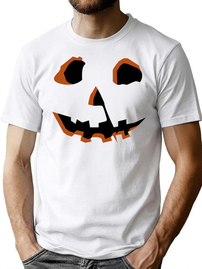 499 Evil Pumpkin T-Shirt for Men & Women, T-Shirts Graphic Tee - Black