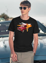 4Cv T-Shirt for Men & Women, T-Shirts Graphic Tee - Navy