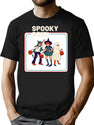501 Spooky Soul Sticker T-Shirt for Men & Women, T-Shirts Graphic Tee - Black