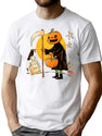 518 Halloween Pumpkin T-Shirt for Men & Women, T-Shirts Graphic Tee - White