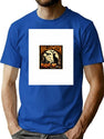 533 Vintage Halloween Festival T-Shirt for Men & Women, T-Shirts Graphic Tee - Blue