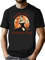537 Vintage Halloween Pin-Up Witch - Vintage Glam Halloween Jam T-Shirt for Men & Women, T-Shirts Graphic Tee - Black
