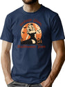 537 Vintage Halloween Pin-Up Witch - Vintage Glam Halloween Jam T-Shirt for Men & Women, T-Shirts Graphic Tee - Navy