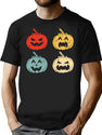 550 Halloween Jack O Lantern Trick Or Treat Gift T-Shirt for Men & Women, T-Shirts Graphic Tee - Black