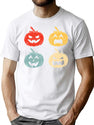 550 Halloween Jack O Lantern Trick Or Treat Gift T-Shirt for Men & Women, T-Shirts Graphic Tee - White