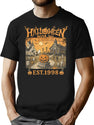 552 Halloweentown Est 1998 Retro Pumpkin Halloween Town T-Shirt for Men & Women, T-Shirts Graphic Tee - Black