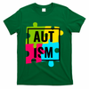 Autism Awareness Puzzle Pieces T-Shirt