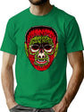 561 Wolfman Vintage Halloween Mask T-Shirt for Men & Women, T-Shirts Graphic Tee - Green