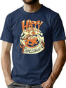 568 Happy Halloween T-Shirt for Men & Women, T-Shirts Graphic Tee - Navy