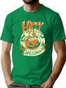 568 Happy Halloween T-Shirt for Men & Women, T-Shirts Graphic Tee - Green