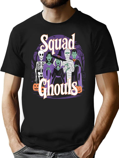 570 Squad Ghouls T-Shirt for Men & Women, T-Shirts Graphic Tee - Black
