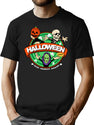 573 Halloween Masks T-Shirt for Men & Women, T-Shirts Graphic Tee - Black