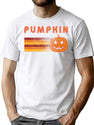 574 Vintage Retro Halloween Pumpkin T-Shirt for Men & Women, T-Shirts Graphic Tee - White