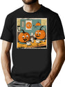583 Hey Pumpkin Celebrate Halloween With Funny Style T-Shirt for Men & Women, T-Shirts Graphic Tee - Black