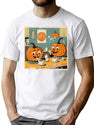 583 Hey Pumpkin Celebrate Halloween With Funny Style T-Shirt for Men & Women, T-Shirts Graphic Tee - White