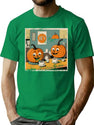 583 Hey Pumpkin Celebrate Halloween With Funny Style T-Shirt for Men & Women, T-Shirts Graphic Tee - Green