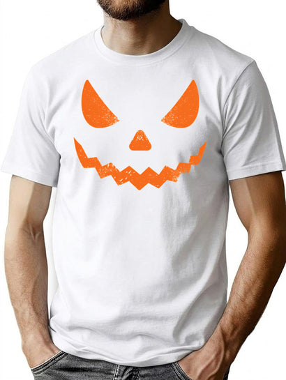 586 Halloween Pumpkin Fun For Men Women T-Shirt for Men & Women, T-Shirts Graphic Tee - Black