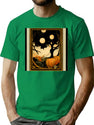 597 Halloween Tarot Card Pt 2 T-Shirt for Men & Women, T-Shirts Graphic Tee - Green