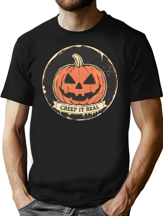 598 Creep It Real T-Shirt for Men & Women, T-Shirts Graphic Tee - Black
