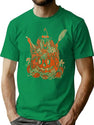 60 Halloween Vintage Art T-Shirt for Men & Women, T-Shirts Graphic Tee - Green