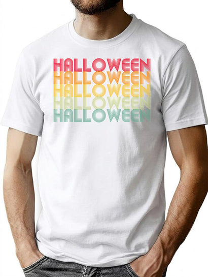 604 Halloween Vintage T-Shirt for Men & Women, T-Shirts Graphic Tee - Black