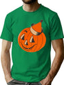 605 Vintage Jack-O-Lantern T-Shirt for Men & Women, T-Shirts Graphic Tee - Green