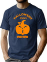 608 Special Halloween 1980 Vintage Pumpkin T-Shirt for Men & Women, T-Shirts Graphic Tee - Navy