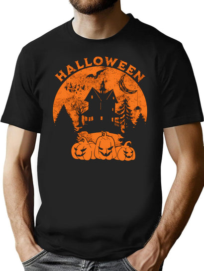 611 Halloween T-Shirt for Men & Women, T-Shirts Graphic Tee - Black