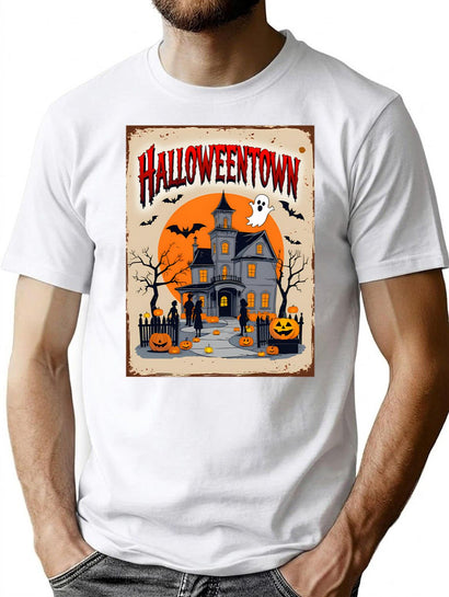 612 Halloweentown T-Shirt for Men & Women, T-Shirts Graphic Tee - Black