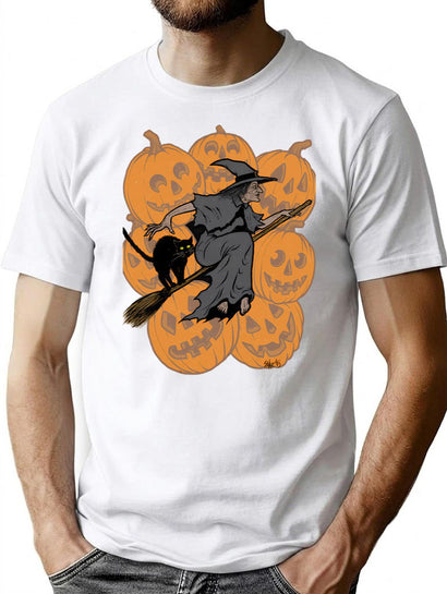 613 Witch'S Flight T-Shirt for Men & Women, T-Shirts Graphic Tee - Black