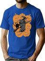 613 Witch'S Flight T-Shirt for Men & Women, T-Shirts Graphic Tee - Blue