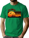 620 Halloween Nightmare Retro Ii T-Shirt for Men & Women, T-Shirts Graphic Tee - Green