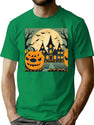 633 Treat Or Trick Mansion T-Shirt for Men & Women, T-Shirts Graphic Tee - Green