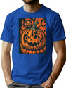 634 Get Ready For Halloween T-Shirt for Men & Women, T-Shirts Graphic Tee - Blue