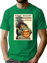 635 Vintage Halloween Magazine Cover T-Shirt for Men & Women, T-Shirts Graphic Tee - Green