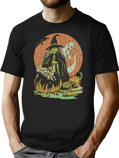 64 Witch'S Boo 1963 T-Shirt for Men & Women, T-Shirts Graphic Tee - Black