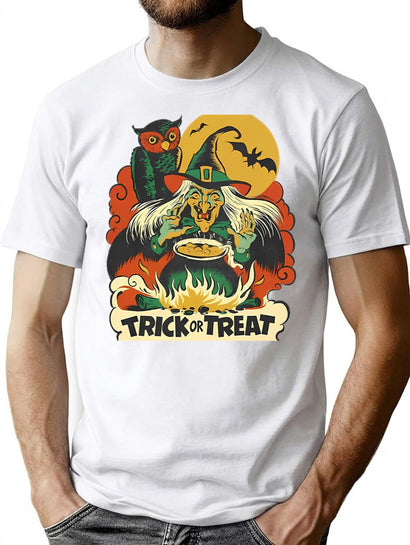 644 Trick Or Treat T-Shirt for Men & Women, T-Shirts Graphic Tee - Black
