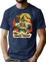 644 Trick Or Treat T-Shirt for Men & Women, T-Shirts Graphic Tee - Navy