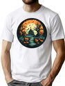 651 Haunted House T-Shirt for Men & Women, T-Shirts Graphic Tee - White