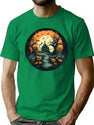 651 Haunted House T-Shirt for Men & Women, T-Shirts Graphic Tee - Green
